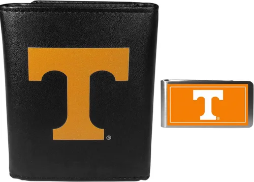 Vista 16 de Siskiyou Sports NCAA Unisex Tri-fold Wallet & Color Money Clip