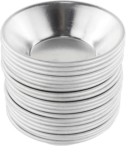 Vista 7 de 20 moldes para tartas de huevo para hornear, mini sartén para tartas