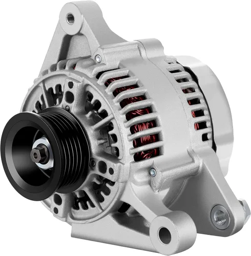 Vista 36 de SCITOO Nuevo alternador apto para Nissan para Pickup D21 2.4L 1995 1996 1997 2.4-12V 60 Amp CW 1-Groove Polea, reemplazo OE 23100-0S300