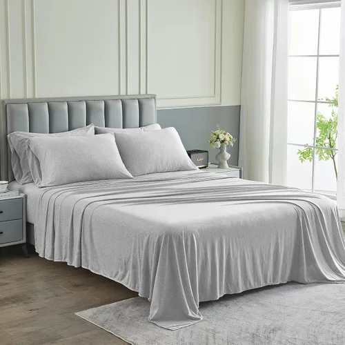 Vista 29 de Pure Bedding Juego de Sábanas Twin - Sábanas de Cama de Microfibra Ultra-Suave 1800 - Doble Cepillado - Bolsillos Profundos - Ajuste Fácil - Extra