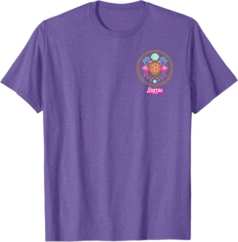 Vista 8 de Barbie The Movie - Camiseta Flamingo Crest Negro