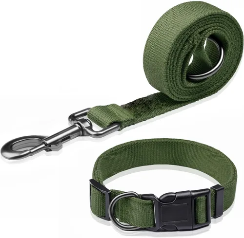 Vista 14 de Collar de perro beige para perros pequeños, transpirable, antiolor y suave, cómodo para cachorros de piel sensible, 90% rayón de bambú, collar