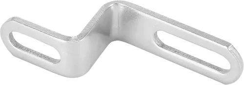 Vista 6 de Motoforti 20mm 30mm 0.8" 1.18" Soporte de tubo de escape de motocicleta en forma de Z, abrazadera de montaje de silenciador, acero inoxidable tono