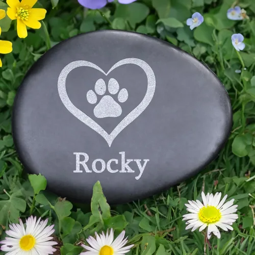 Vista 27 de Regalos conmemorativos para gatos, piedra conmemorativa personalizada para mascotas, lápida conmemorativa para gatos, marcadores de tumbas de gatos