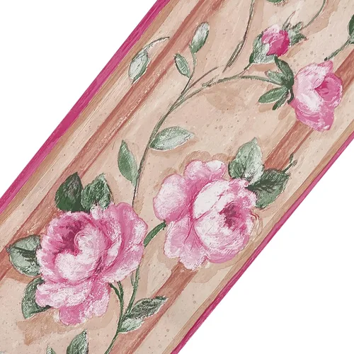 Vista 7 de Yifely - Papel tapiz extraíble de peonía de lujo con borde autoadhesivo para cocina, baño, decoración de pared