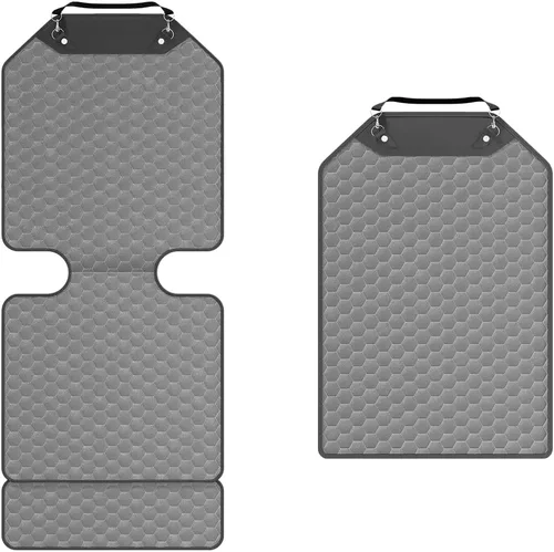 Vista 10 de Owleys Protector de Asiento de Coche de Cuero Premium para Asiento de Coche Infantil, Cubierta de Asiento de Coche contra Rasguños y Suciedad Negro