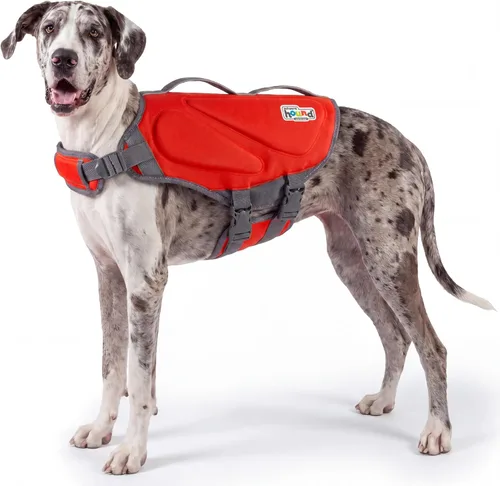 Vista 19 de Outward Hound - Chaleco salvavidas de neopreno para perros