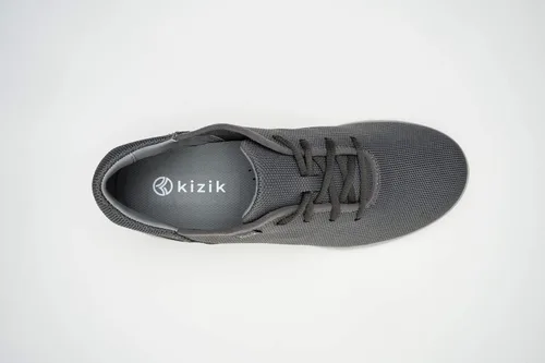Vista 7 de Kizik Madrid - Zapatos deportivos cómodos y transpirables de punto ecológico, fáciles de poner, zapatos para caminar para hombres, mujeres