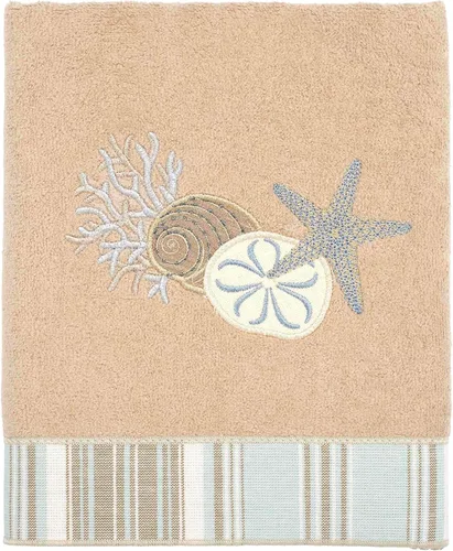 Vista 8 de Avanti Linens By The Sea toalla de baño mineral