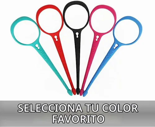 Vista 2 de Correa de silicona magnética para botella de agua, correa para vaso de agua, versátil anillo deportivo para botella – Correa portadora de botella