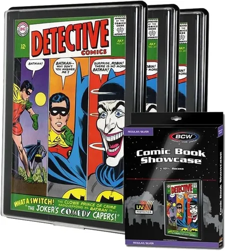 Vista 9 de BCW Marco de cómics con protección UV, edad moderna/actual, marco de exhibición de cómics, vitrina de cómics, portarretratos para cómics