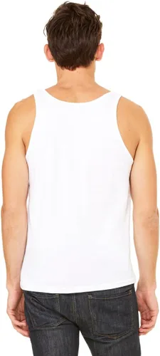 Vista 2 de Bella + Canvas Unisex Jersey tanque (3480) Gris Triblend