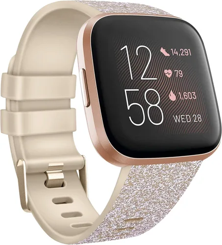 Vista 13 de Correas Tobfit compatibles con Fitbit Versa 2 y Fitbit Versa, Versa Lite, Versa Special, repuesto suave, accesorios de correas deportivas para mujer