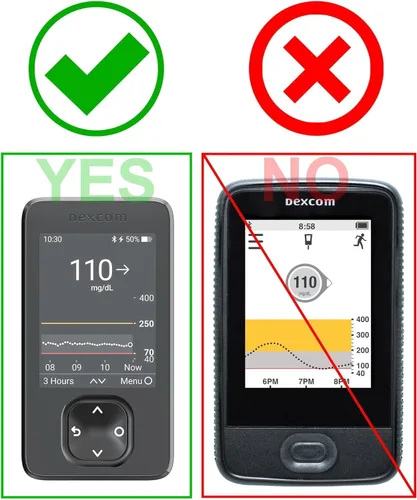 Vista 2 de Funda suave de silicona para receptor Dexcom G6 y Dexcom G7 (verde)