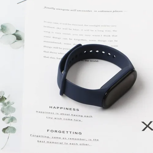 Vista 4 de [4 paquetes] Bandas para Mi Band 7 Correa Reemplazo Pulsera Xiaomi Mi Band 7 Accesorios Banda de reloj para Hombres Mujeres Xiaomi 7 Pulsera
