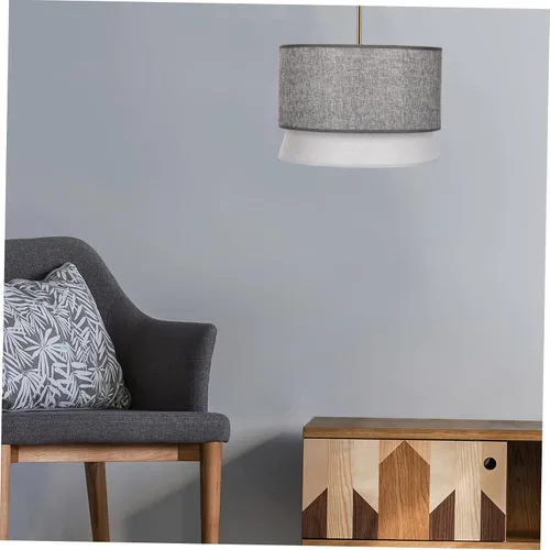 Vista 6 de Didiseaon Pantalla de lámpara negra para lámpara de tambor, pantalla de tambor, pantalla de lámpara moderna, accesorios de luz para lámparas de pie