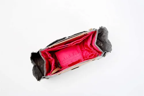 Vista 5 de Angelina's Palace Voss - Organizador de bolsa de inserción para bolso, ajustable, afiladores de bolsos, regalo de almacenamiento para ella