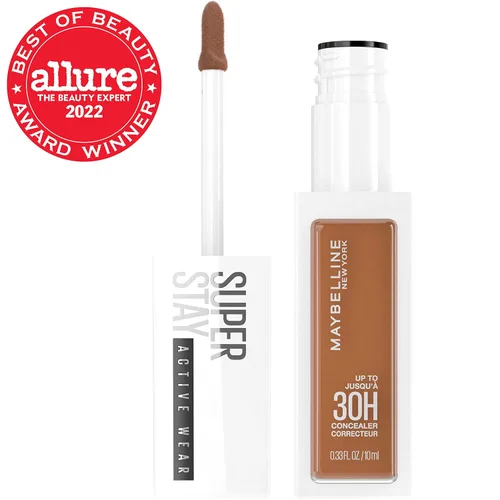 Vista 2 de Maybelline Super Stay - Maquillaje corrector líquido, corrector de cobertura completa, hasta 30 horas de duración, resistente a la transferencia, SS
