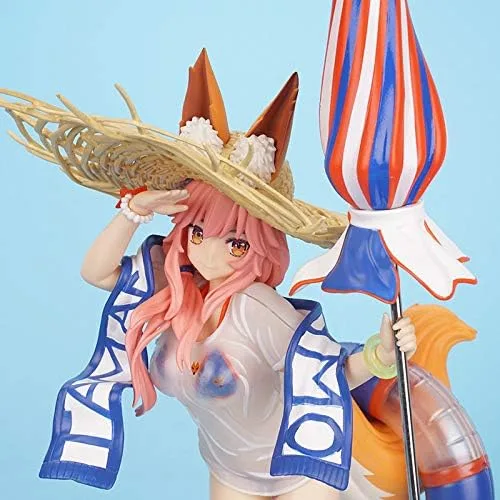 Vista 3 de Popularity FateGrand Order FGO Swimsuit Tamamo No Mae Pretty Girl PVC Action Figures Collection Decoration Figurine Model Toy Anime Cartoon Game