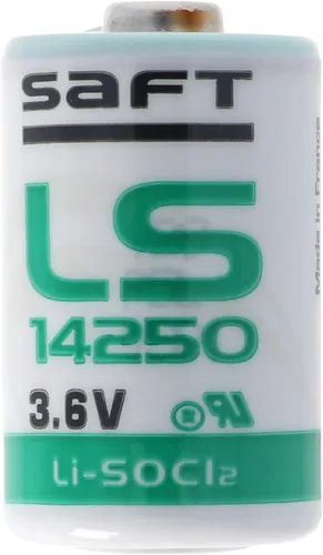 Vista 6 de Saft LS 14250 3.6v 1/2 AA Batería de litio