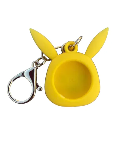 Vista 2 de Air Tag Protective Case for New Apple AirTag Pokemon Mario Pikachu Pokeball (Pikachu)