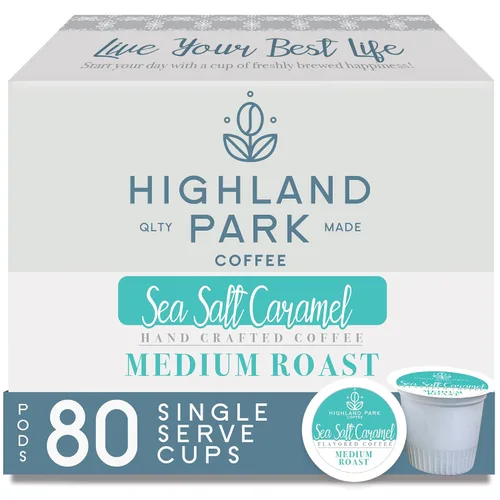 Vista 9 de Highland Park Coffee Cápsulas de café de una sola porción, moca de chocolate, 80.0 unidades 80 Count, Flavored Coffee, Vegan, Allergen Free