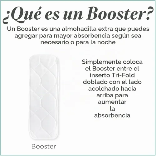 Vista 4 de Super Boosties - Pañales de tela reutilizables, juego de 10, se adapta a pañales híbridos honestos, se adapta a un bebé increíble, compatible