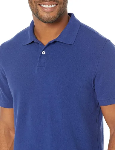 Vista 4 de Tienda Essentials Men's Slim-Fit Cotton Pique Polo Shirt