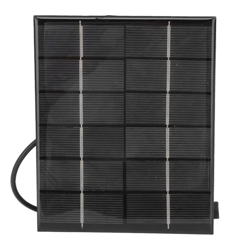 Vista 8 de Ventilador solar, ventilador de panel solar, kit de ventilador de panel solar para pequeños gallineros, invernaderos, cobertizos, casas de mascotas