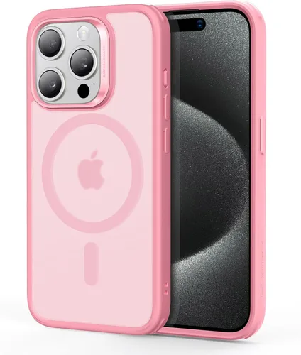 Vista 26 de ESR Funda para iPhone 14 Pro, compatible con MagSafe, protección de grado militar a prueba de golpes, resistente al amarillamiento, funda magnética