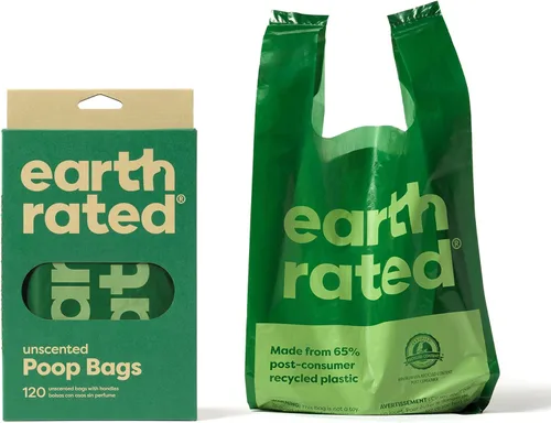 Vista 10 de Earth Rated® Bolsas de residuos de perro con asas (no en rollos), lavanda-aromatizado
