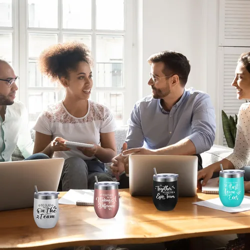 Vista 7 de Regalos de equipo Sieral para empleados, tazón de agradecimiento a granel para Navidad de empleados, regalos de apreciación para compañeros
