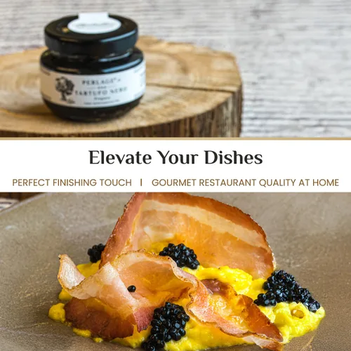 Vista 5 de TartufLanghe Trufa Perlage - Caviar de trufa Luxury Italian topping made with real black winter truffle juice. Add to pasta, risotto, eggs, sushi