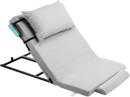 Vista 14 de VEVOR Respaldo elevador eléctrico para cama, capacidad de 300 libras, respaldo de cama de elevación ajustable de 4 a 68°, con rieles plegables