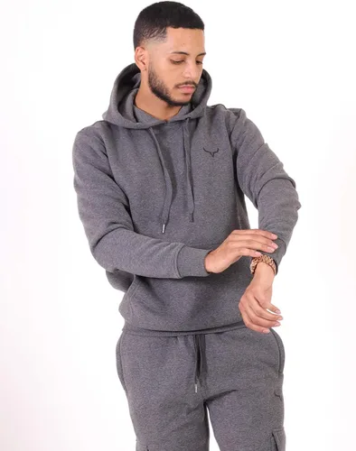 Vista 2 de SCREENSHOT Sports Sudadera deportiva con capucha y cremallera completa para hombre