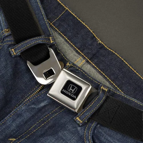 Vista 2 de Buckle-Down Seatbelt Belt - Black - 1.0" Wide - 20-36 Inches in Length