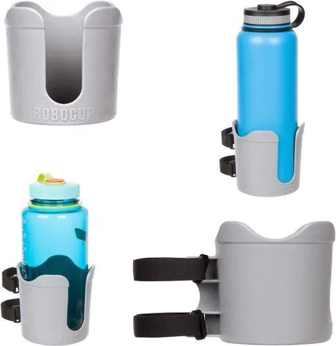 Vista 11 de ROBOCUP Plus, (Negro), Accesorio adicional XL extensión portavasos, mayor capacidad de bebida, perfecto para botes, carritos de golf, andadores