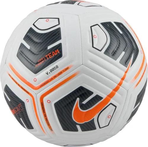 Vista 2 de Nike FZ7540-101 NK ACADEMY - TEAM - FA24 Balón de fútbol recreativo Unisex BLANCO/NEGRO/TOTAL NARANJA Talla 5