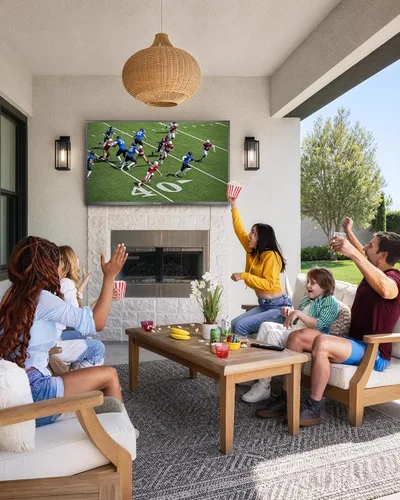 Vista 10 de SYLVOX - Televisión inteligente para exteriores 4K de 43 pulgadas