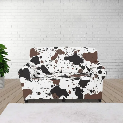 Vista 51 de Horeset Fundas elásticas para sofá con diseño de flores otoñales, lavables para sofá de 2 cojines, funda protectora para mascotas y perros