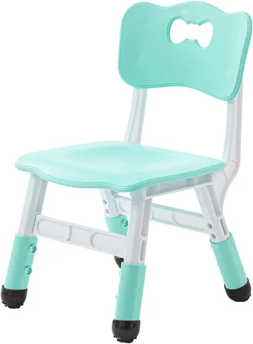 Vista 8 de UNICOO Silla para niños, silla de aula para niños adecuada para el aula familiar, preescolar, guardería, sala de juegos, silla infantil de altura