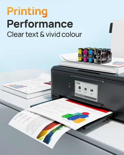 Vista 4 de E-Z Ink Cartucho de tinta de repuesto compatible para HP 950XL 951XL 950 XL 951 XL para OfficeJet Pro 8610 8600 8615 8620 8625 8100 276dw 251dw
