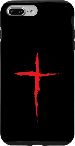 Vista 12 de Funda con Crucifijo de Símbolo Religioso de la Cruz Roja Sangre para iPhone 16