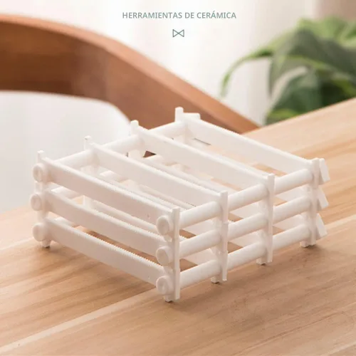 Vista 2 de Herramientas reutilizables para horno colgante: soportes de cocción de alta temperatura y soportes para cerámica, cerámica, cuentas, joyas
