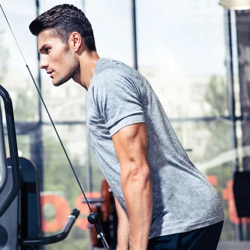 Vista 2 de CE' CERDR Mens Workout Shirts Quick Dry Performance Short Sleeve Athletic Shirts