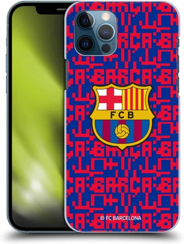 Vista 11 de Head Case Designs Funda rígida con licencia oficial del FC Barcelona Barca Crest Graphics compatible con Apple iPhone 12 / iPhone 12 Pro