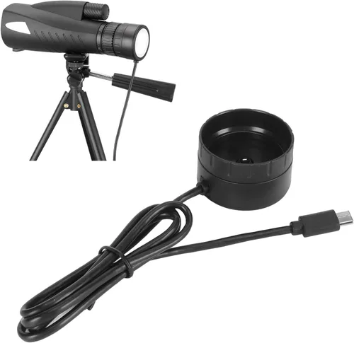 Vista 6 de Telescopio digital con cámara ocular electrónica, cámara ocular digital de píxeles de 200 W, cable USB C, control por aplicación, compatible