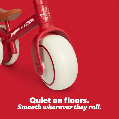 Vista 5 de Radio Flyer Bicicleta de equilibrio Steady Start, para niños de 1 a 3 años