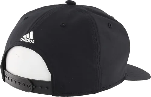 Vista 4 de adidas Mens Three Bar Structured Snapback Adjustable Fit Cap