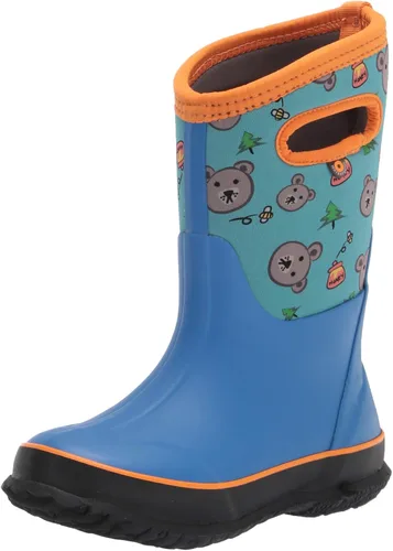 Vista 60 de BOGS Botas de nieve unisex de neopreno con aislamiento de goma de alta impermeabilidad para niños Negro